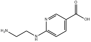 6-[(2-AMINOETHYL)AMINO]NICOTINIC ACID, 904815-02-7, 结构式