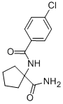 N-(1-CARBAMOYL-CYCLOPENTYL)-4-CHLORO-BENZAMIDE|N-(1-CARBAMOYL-CYCLOPENTYL)-4-CHLORO-BENZAMIDE