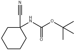 (1-CYANO-CYCLOHEXYL)-CARBAMIC ACID TERT-BUTYL ESTER Struktur