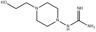 Guanidine,[4-(2-hydroxyethyl)-1-piperazinyl]-(7CI) Struktur