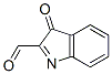 3H-Indole-2-carboxaldehyde, 3-oxo- (7CI) 结构式