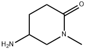 1-甲基-5-氨基-2-哌啶酮 结构式