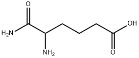 Hexanoic  acid,  5,6-diamino-6-oxo- 结构式