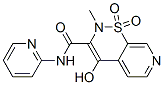 4-Hydroxy-2-methyl-N-(2-pyridinyl)-2H-pyrido[4,3-e]-1,2-thiazine-3-carboxamide 1,1-dioxide 结构式