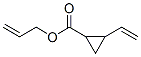 Cyclopropanecarboxylic acid, 2-ethenyl-, 2-propenyl ester (9CI) 结构式