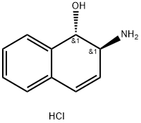 (1S,2S)-trans-2-AMino-1,2-dihydro-1-naphthol hydrochloride Struktur
