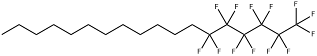 1-(PERFLUORO-N-HEXYL)DODECANE, 90499-30-2, 结构式