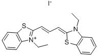 3,3'-DIETHYLTHIACARBOCYANINE IODIDE Structure