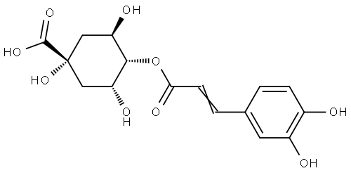 Cryptochlorogenic acid Structure