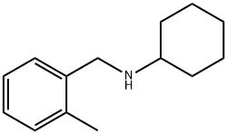 N-(2-メチルベンジル)シクロヘキサンアミン HYDROCHLORIDE 化学構造式