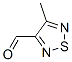 1,2,5-Thiadiazole-3-carboxaldehyde, 4-methyl- (9CI) 结构式