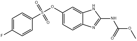 4-フルオロベンゼンスルホン酸2-[(メトキシカルボニル)アミノ]-1H-ベンゾイミダゾール-5-イル