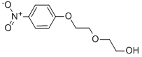 2-[2-(4-ニトロフェノキシ)エトキシ]エタノール 化学構造式