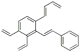 1,3-丁二烯与二乙烯基苯和苯乙烯的聚合物, 9052-84-0, 结构式