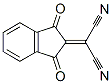 2-(二氰亚甲基)茚满-1,3-二酮 结构式