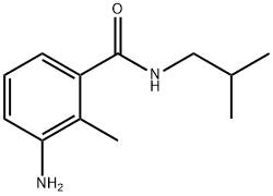 3-amino-N-isobutyl-2-methylbenzamide,905234-59-5,结构式