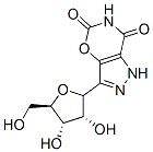 3-ribofuranosylpyrazolo(3,4-e)(1,3)oxazine-5,7-dione 结构式