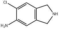 6-chloroisoindolin-5-amine Structure