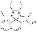 2'-ALLYL-2,3,4,5-TETRAETHYL-2'H-SPIRO[CYCLOPENTA[2,4]DIENE-1,1'-NAPHTHALENE] Structure