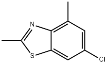 Benzothiazole, 6-chloro-2,4-dimethyl- (7CI,9CI) Structure