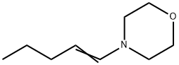 Morpholine,  4-(1-pentenyl)-  (9CI) 结构式
