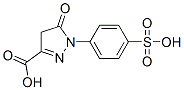 1H-Pyrazole-3-carboxylic acid, 4,5-dihydro-5-oxo-1-(4-sulfophenyl)-, coupled with diazotized 2'-(4-aminophenyl)-6-methyl[2,6'-bibenzothiazole]-7-sulfonic acid, diazotized 2''-(4-aminophenyl)-6-methyl[2,6':2',6''-terbenzothiazole]-7-sulfonic Structure