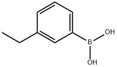 3-エチルフェニルボロン酸 化学構造式