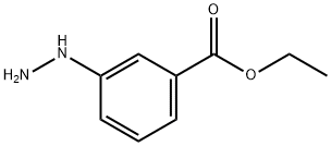 3-HYDRAZINO-BENZOIC ACID ETHYL ESTER Structure