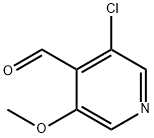 3-CHLORO-5-METHOXYISONICOTINALDEHYDE Struktur