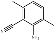 2-氨基-3,6-二甲基-苄腈 结构式