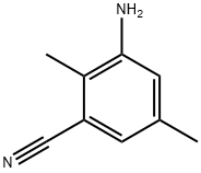 Benzonitrile, 3-amino-2,5-dimethyl- (7CI), 90557-28-1, 结构式