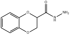 2,3-二氢-1,4-苯并二氧杂芑-2-卡巴肼, 90557-92-9, 结构式