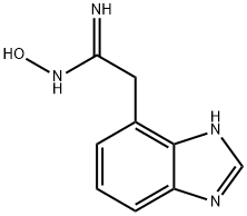 4-Benzimidazoleacetamidoxime(7CI) Structure