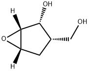 (1R,2R,3S,5S)-2-Hydroxy-6-oxabicyclo[3.1.0]hexane-3-Methanol Structure