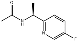 (S)-N-(1-(5-氟吡啶-2-基)乙基)乙酰胺,905587-17-9,结构式