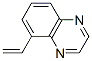 Quinoxaline,  5-ethenyl- 化学構造式