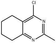4-氯-2-甲基-5,6,7,8-四氢喹唑啉 结构式