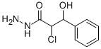 Hydracrylic acid, 2-chloro-3-phenyl-, hydrazide (7CI)|