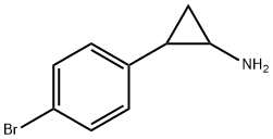 2-(4-broMophenyl)cyclopropanaMine Structure
