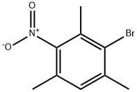 2-BROMO-4-NITRO-1,3,5-TRIMETHYLBENZENE Struktur