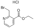 ETHYL 2-(BROMOMETHYL)NICOTINATE HYDROCHLORIDE Structure