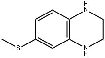 Quinoxaline, 1,2,3,4-tetrahydro-6-(methylthio)- (7CI) 结构式