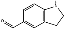5-Indolinecarboxaldehyde (7CI), 90563-57-8, 结构式
