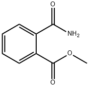 2-氨基甲酰基苯甲酸甲酯,90564-02-6,结构式