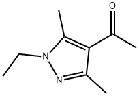 1-(1-エチル-3,5-ジメチル-1H-ピラゾール-4-イル)エタノン 化学構造式