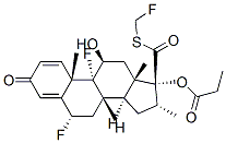 Fluticasone Structure