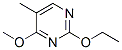 Pyrimidine, 2-ethoxy-4-methoxy-5-methyl- (9CI) 结构式