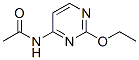 Acetamide,  N-(2-ethoxy-4-pyrimidinyl)- Struktur