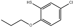 2-PROPOXY-5-CHLOROTHIOPHENOL Struktur
