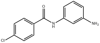 N-(3-氨基苯基)-4-氯苯甲酰胺, 905811-04-3, 结构式